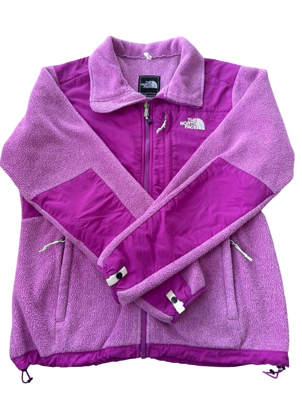 The North Face Women’s Purple Fleece Jacket Size Medium Full Zip